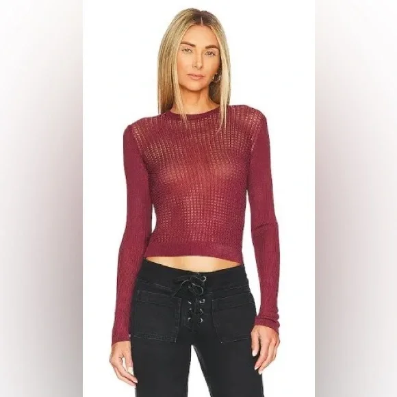 NWT FREE PEOPLE H2O CREW PULLOVER XS - Picture 2 of 7